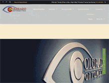 Tablet Screenshot of coloradooptometry.com